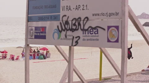 Paraglider takes off in front of spectators Stock Footage 64865637
