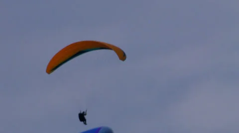Paragliding 1 Video stock 30397665