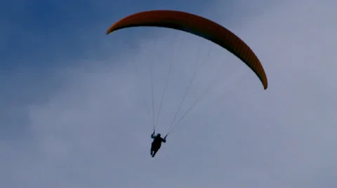 Paragliding 7 Video stock 31000334