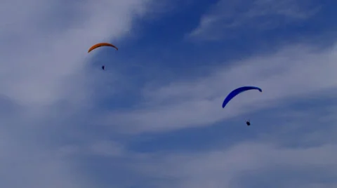 Paragliding 8 Video stock 31012189