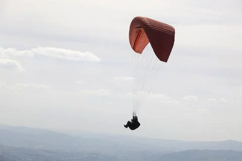 Paragliding Aboua Cup 写真素材