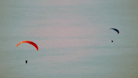 Paragliding Active Sport Video stock 201609450