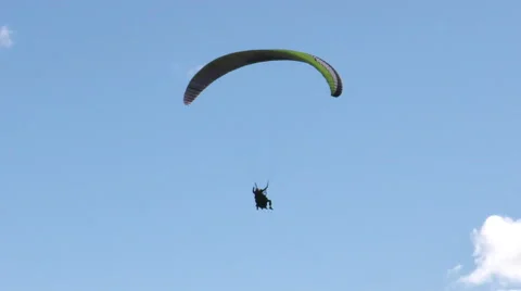 Paragliding, Banos, Ecuador Stock-Footage 59209334