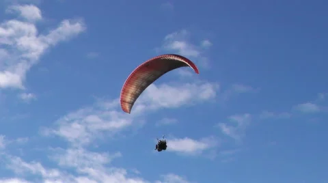 Paragliding, Banos, Ecuador Stock-Footage 59211215
