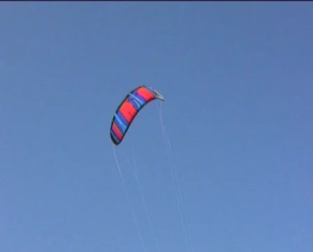  paragliding fly  Stock Footage 550910