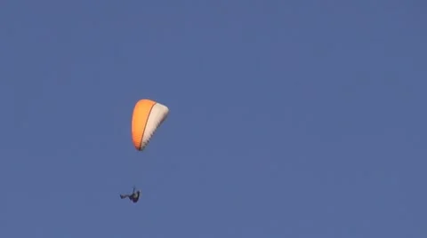 Paragliding Stock Footage 8686102