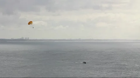 Paragliding Stock Footage 10830489