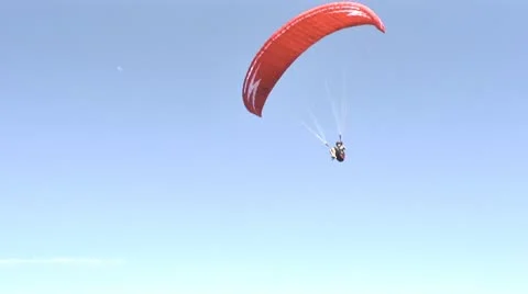 Paragliding Stock Footage 22102304