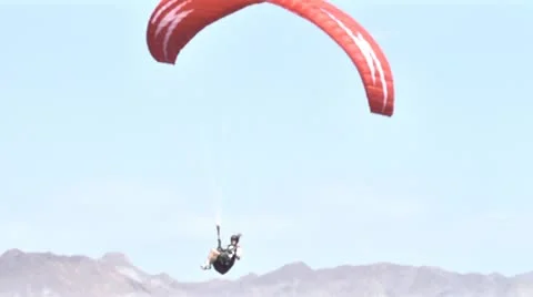 Paragliding Stock Footage 22102389