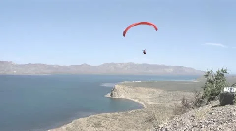 Paragliding 스톡 동영상 22102786