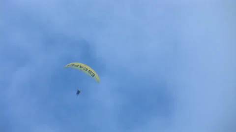 Paragliding Stock Footage 24169805