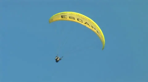 Paragliding Stock Footage 24170381