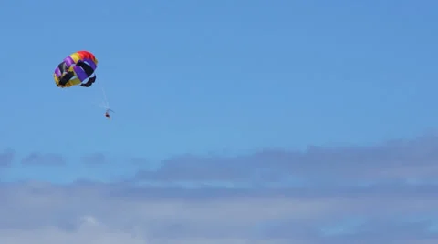 Paragliding Stock Footage 24846414