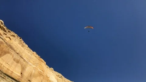 Paragliding Stock Footage