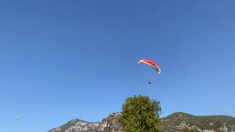Paragliding 스톡 동영상 168222964