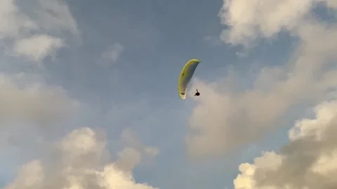 Paragliding Stock Footage 236187003