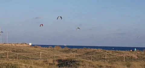 PARAGLIDING Stock Footage 260239402