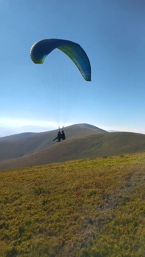 Paragliding 動画素材 309185579