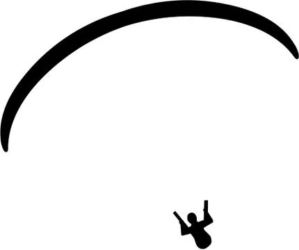 Paragliding イラスト素材