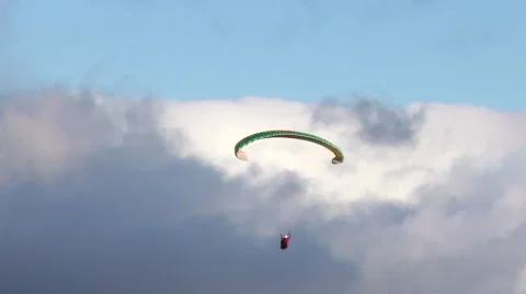 Paragliding over the mountains, Ecuador Video stock 59212103