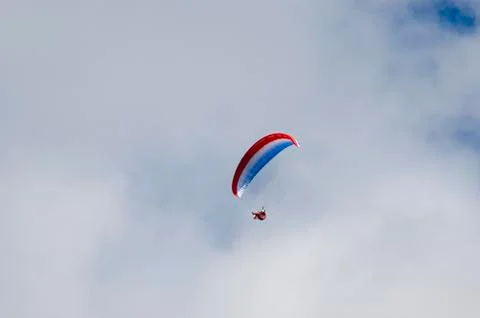 Paragliding Stock Photos
