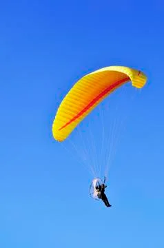 Paragliding Stock Photos