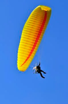 Paragliding Stock Photos