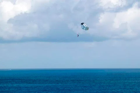 Paragliding Stock Photos
