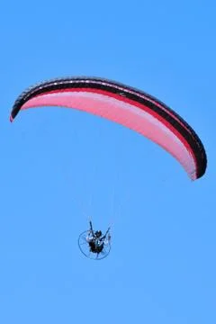Paragliding Stock-Fotos