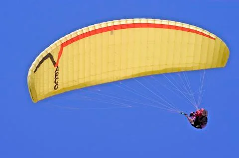 Paragliding Stock Photos
