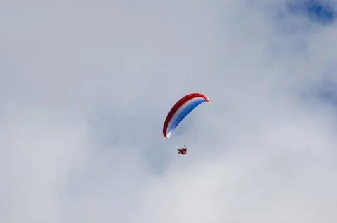 Paragliding Stock Photos