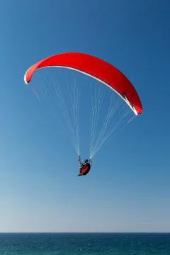 Paragliding Stock Photos