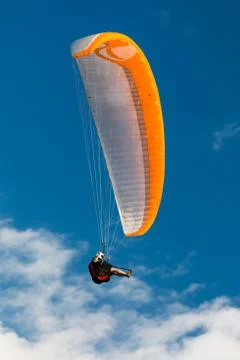 Paragliding Stock Photos