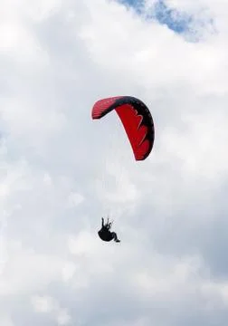 Paragliding Stock Photos