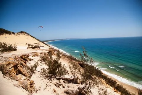 Paragliding Stock Photos