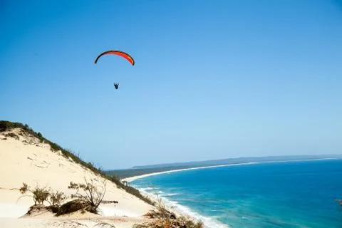 Paragliding Stock Photos