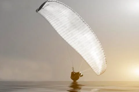 Paragliding Stock Photos