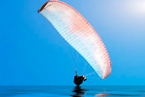 Paragliding Stock Photos