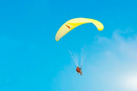 Paragliding Stock Photos