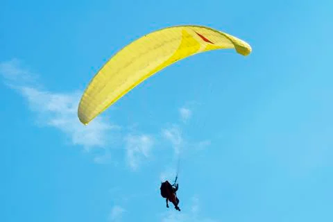 Paragliding Stock Photos