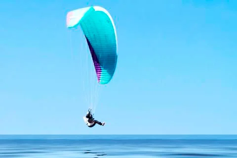 Paragliding Stock Photos