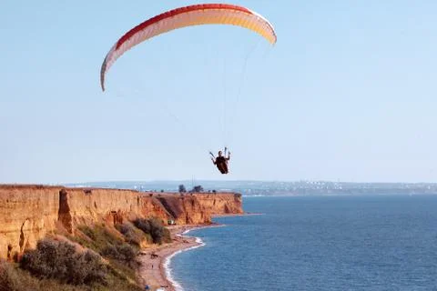 Paragliding Stock Photos
