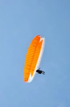 Paragliding 스톡 사진