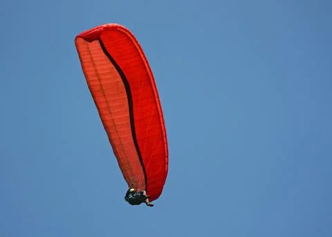 Paragliding Stock-Fotos