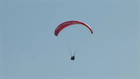 Paragliding - September 15th, 2010 Stock Footage 314065675