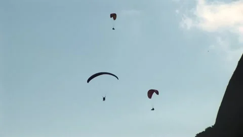 Paragliding - September 16th, 2010 Stock Footage 314065678