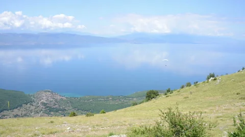Paragliding Timelapse Stock Footage 61939576