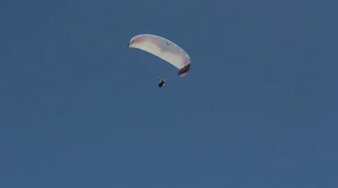 Paragliding In Turkey 2 Stock Footage 42142442