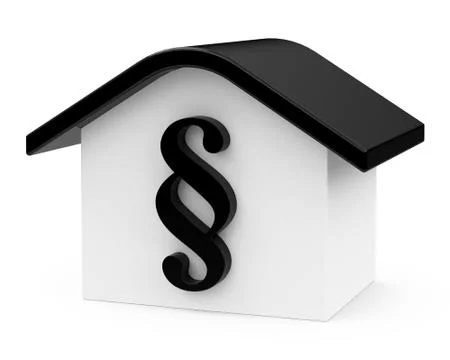 The paragraph house Stock Illustration