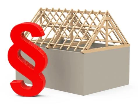 The paragraph house Stock Illustration